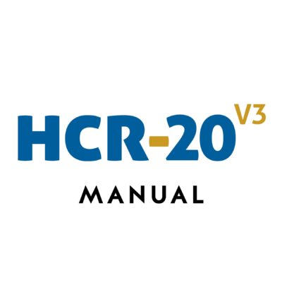 Historical-Clinical-Risk Management-20, Version 3 (HCR-20 V3) Manual Historical-Clinical-Risk Management-20, Version 3 (HCR-20 V3) Manual