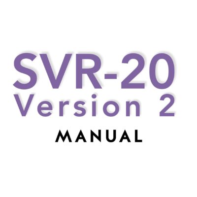 Sexual Violence Risk-20, Version 2 (SVR-20 V2) Manual Sexual Violence Risk-20, Version 2 (SVR-20 V2) Manual